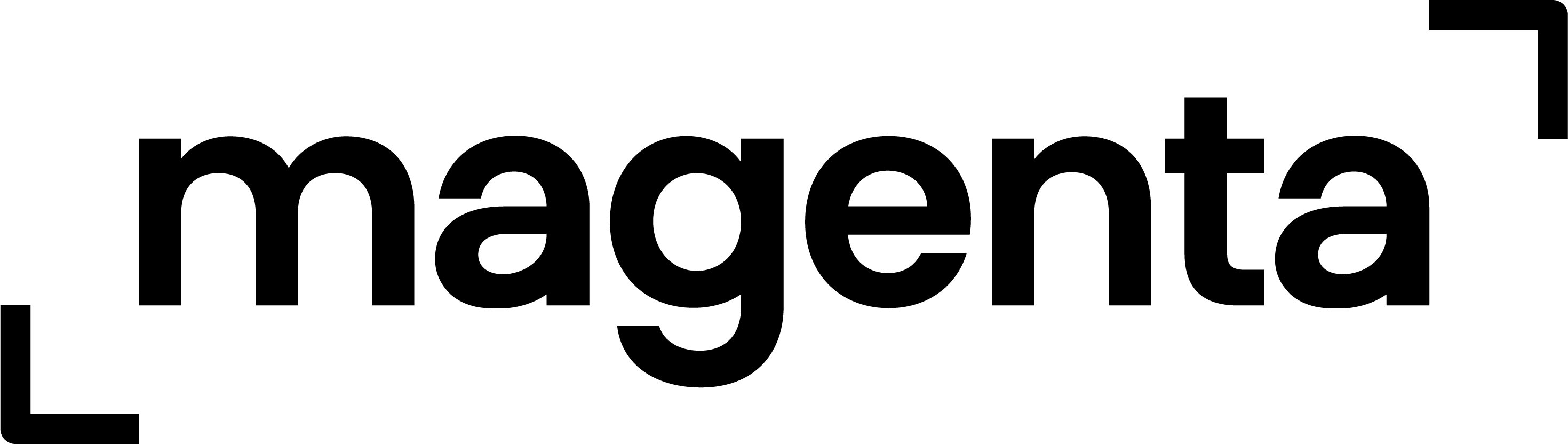 Magenta Logo - Black